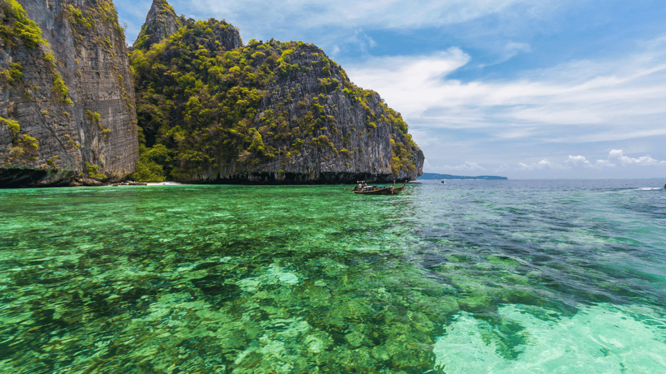Krabi Phi Phi & Bamboo Island One Day Tour By Speed Boat - Phi Phi Don: Lunch Break That Gives You a Breather