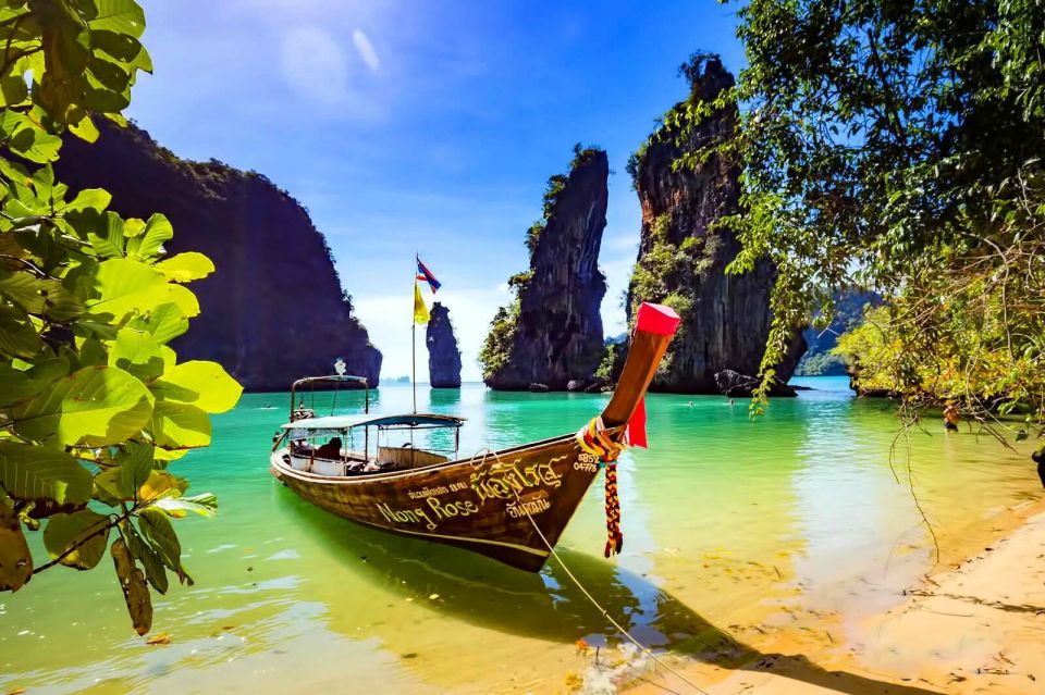 Krabi: Private Long Tail Boat Tour to James Bond Island - Kudu Island: Blue Water, Swimming, and Paddle Boarding