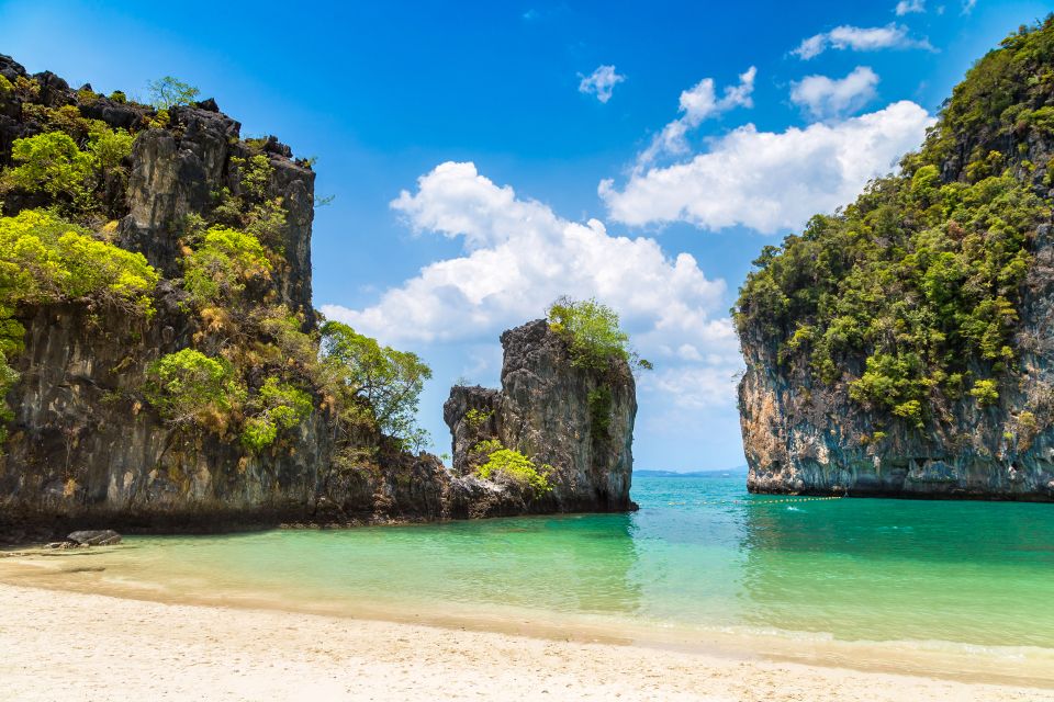 Krabi: Private Luxury Long-Tail Boat Tour to Hong Island - Hong Island’s Emerald Lagoons: Snorkel, Swim, and Watch the Karst Views