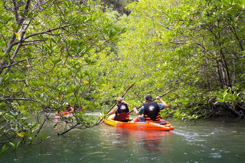 Krabi: Private Sea Kayaking in Ao Thalane and Hong Island - Hong Island: limestone walls, Peley Beach sand, and a hidden lagoon