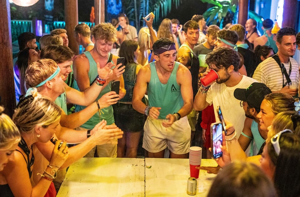 Krabi Pub Crawl - Join Nomads For The Best Night in Ao Nang! - The Thai bucket at Nomads and the beach moment