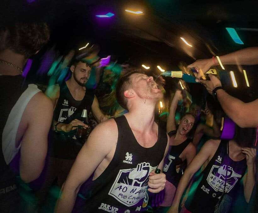 Krabi Pub Crawl - The Best Nightlife Tour in Ao Nang! - Guides, group size, and the one thing you should always control
