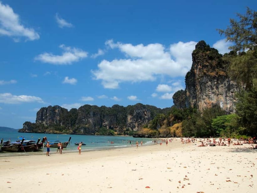 Krabi: Railay Beach & Caves + Jurassic World : Rebirth Sites - Phra Nang Cave Shrine: the sacred part of the cinematic setting