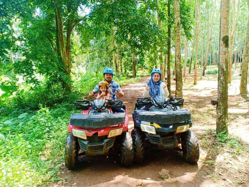 Krabi: Saitai Mountain Tail ATV Adventure - Rain Coat, Water, and the End-Of-Ride Touches