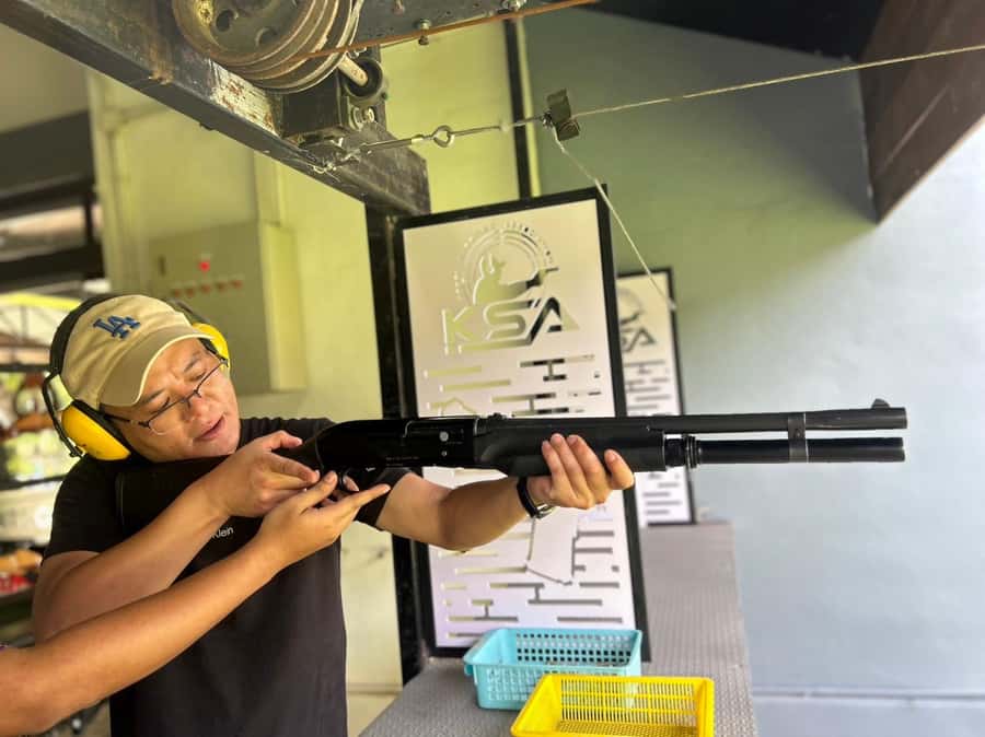 Krabi shooting package C 5guns - What to expect for timing, language, and comfort
