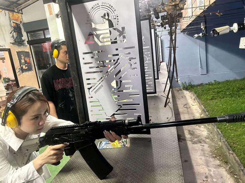 Krabi shooting range(.22 LRM4, .10 bullet) - Location reality: where pickup matters (Ao Nang vs. other areas)