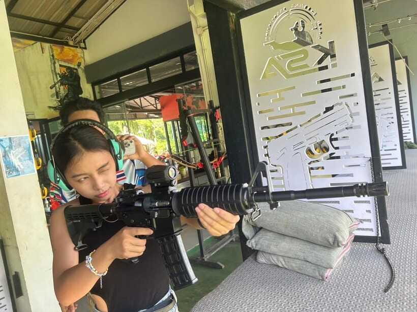 Krabi shooting range(.22 LRM4, .10 bullet) - What to bring and what not to bring