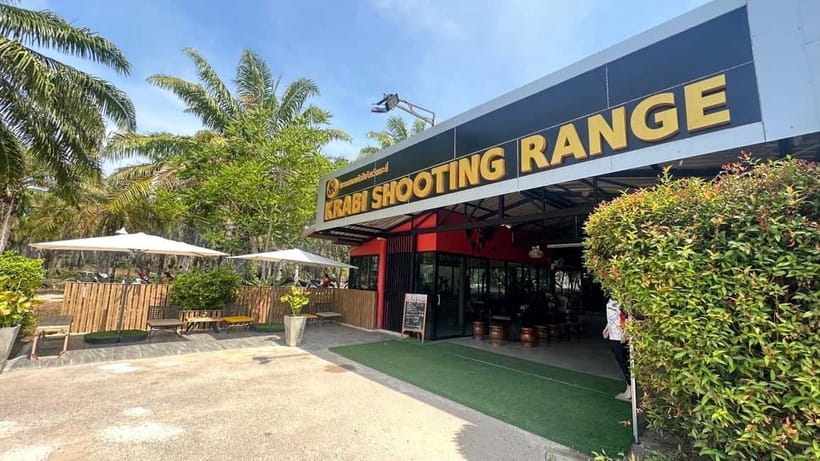 Krabi shooting range(.22 LRM4, .10 bullet) - Price and logistics: good value if you plan for it