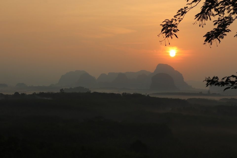 Krabi: Sunrise Breakfast & Kayaking at Khlong Nam Sai - The itinerary pace: 5 to 5.5 hours, with a 10:00 AM food stop