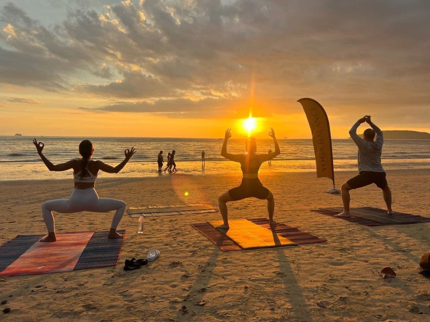 Krabi: Sunset Yoga Balance Join-in Class - Beach Yoga vs Rainy-Day Studio Swap in Krabi
