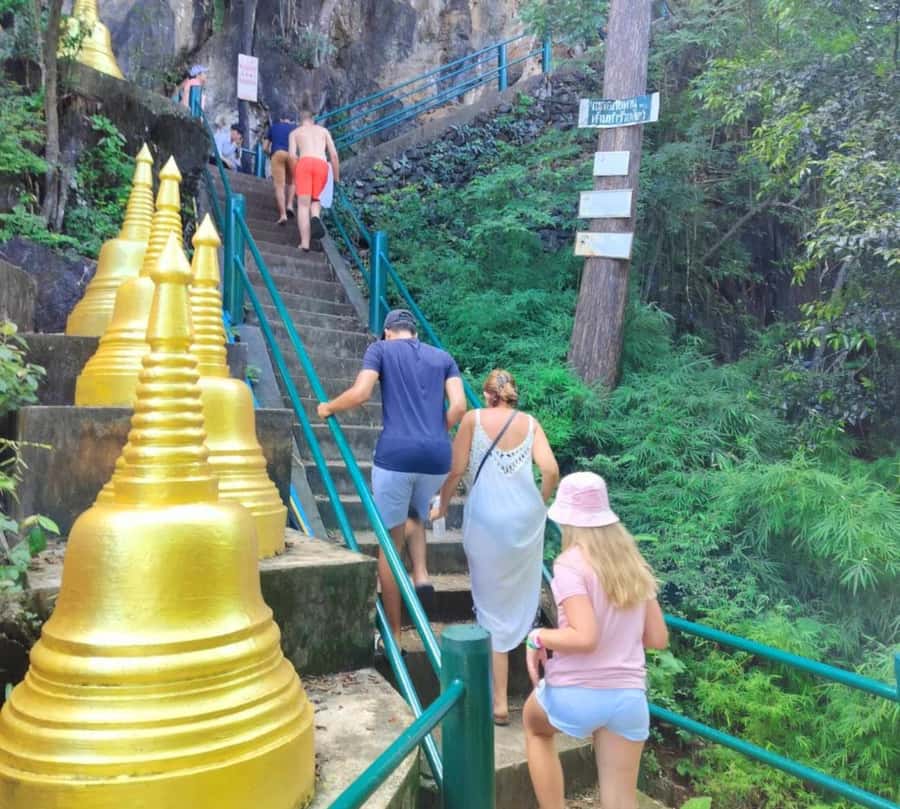 Krabi: Tiger Cave, Hot Springs & Emerald Pool Private Tour - Emerald Pool Swimming: Walking Routes, Crowd Pressure, and Pool Rules
