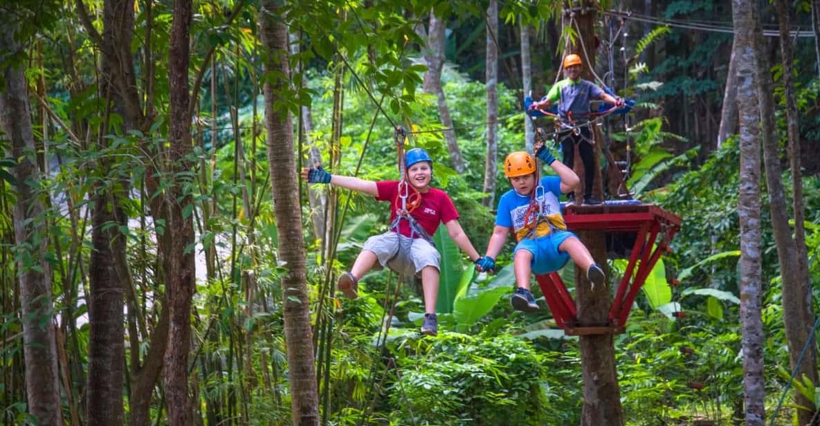 Krabi: Ultimate Zipline Games Challenge - What This Krabi Zipline Game Course Actually Feels Like
