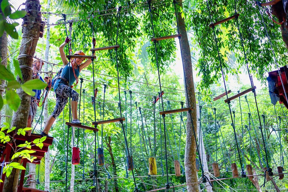 Krabi: Ultimate Zipline Games Challenge - Go All In: Program A + B for the Full Spectrum