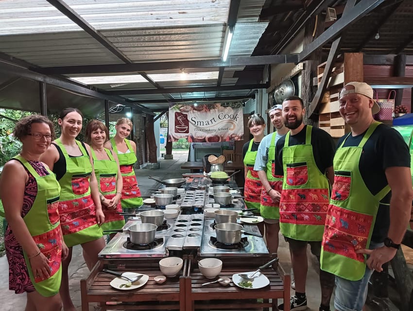 Krabi: Unveiling Thai Flavors by Night at Smart Cook School - The Hands-On Cooking Part: Pick 5 Dishes and Make Them Yours