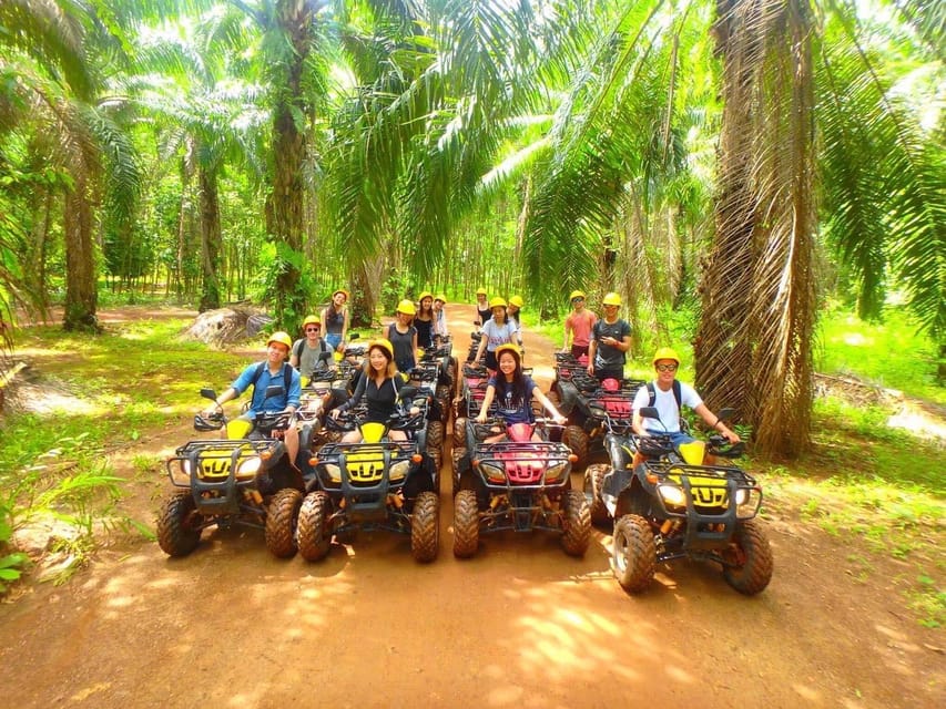 Krabi: Zipline, ATV & Top Rope Climbing Experience - Tree ladder climbs and abseiling: the real workout part