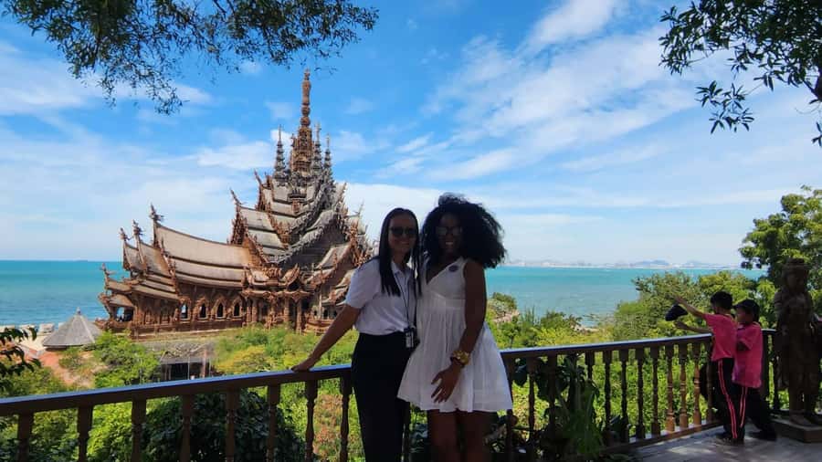 Laem Chabang : Private City Tour & Sanctuary Of Truth - Pattaya View Point: the panoramic reality check