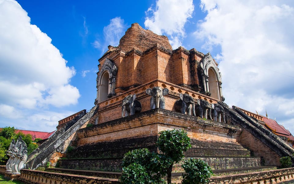 Lanna Heritage Walking Tour: A Journey Through History - Walking the city moat to Sompet Local Market
