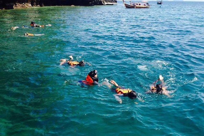 Lanta 4 Islands tour (Longtail boat) - Stop One: Ko Cheuek Snorkeling With Colorful Fish