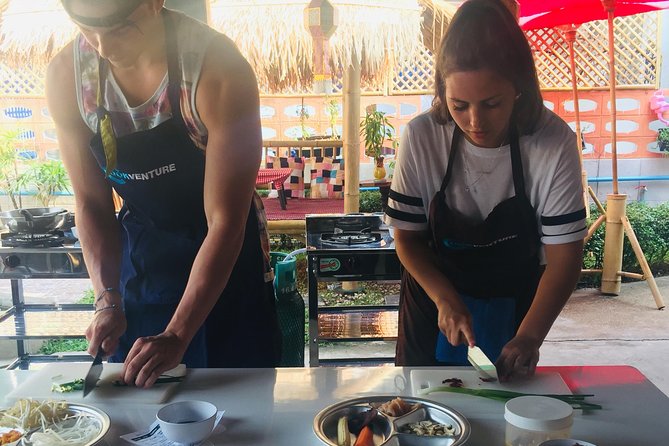 Lean cooking in A Thai atmosphere with Cookventure Home Cooking Studio - Where you eat matters: Lanna dining room or the private garden