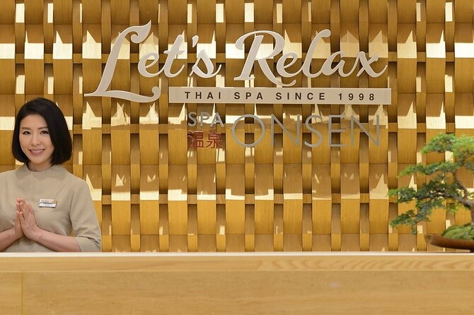 Let's Relax Spa - The Main Menu: Thai Massage, Aromatherapy Oil, Foot Massage, and Facials