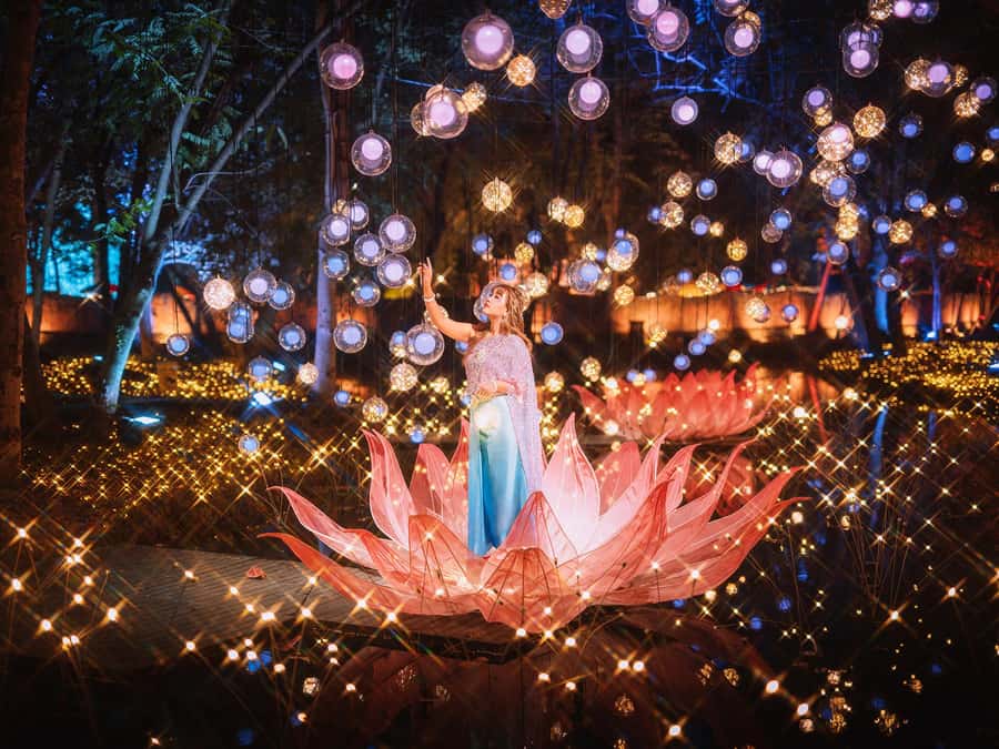 Light Festival at Na Satta Park: Magical Once-a-Year Moment - Damnoen Saduak Floating Market by paddle boat (and what to watch for)