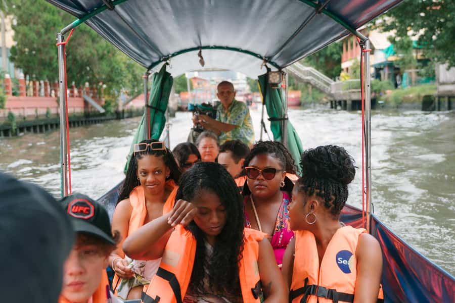 Longtail Boat Adventure to the Local Weekend Floating Market - Meeting at BTS Wutthakat and how to dress for the canal