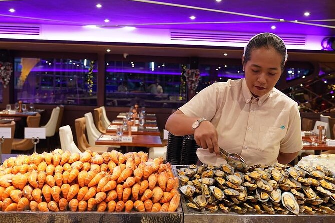 Luxury Dinner Cruise with Guide and Transfer (Opt. Executive Van) - On-Board Dining, Live Music, and the Real Buffet Moment
