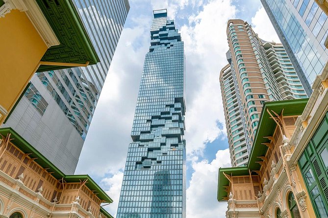 Mahanakhon Building Skywalk - Free Upgrade to Rooftop - The ticket experience: elevator first, then panoramic views