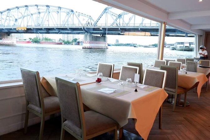 Meridian Sunset Dinner Cruise - Floating Paradise From ICONSIAM Bangkok - Stop 1: The Grand Palace outside views, no admission hassle