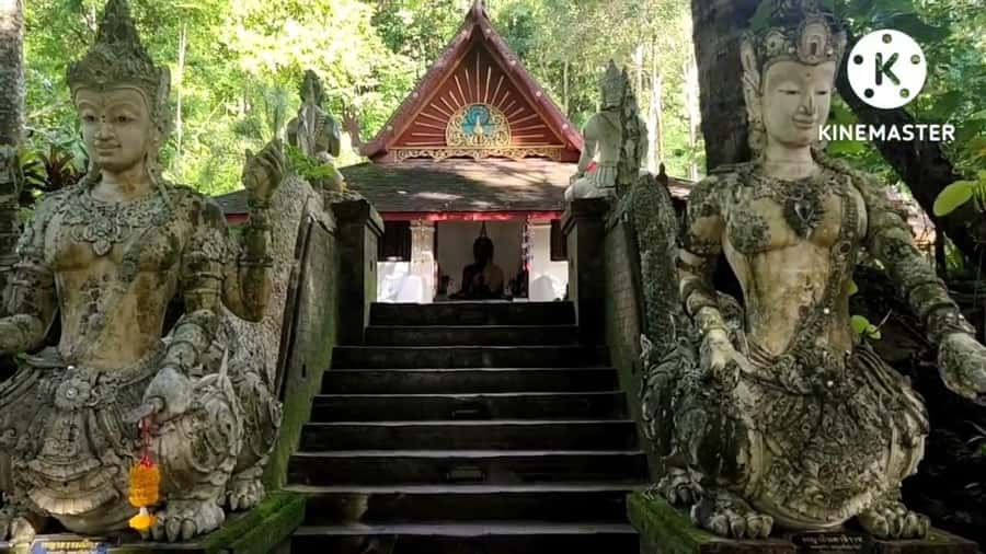 Monks chanting, Wat Doi Suthep and Wat Phalad+ Meditation - Temple bells, jungle quiet, and the Lanna gold at Doi Suthep
