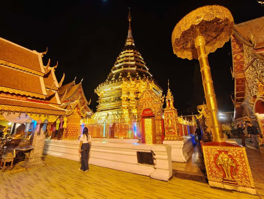 Monks chanting, Wat Doi Suthep and Wat Phalad+ Meditation - Price and time: is $30 good value for this much moving?