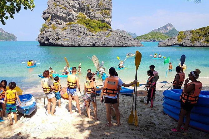 Mr. Tu Day Trip to Angthong Marine Park by Speed Boat from Koh Samui - Wua Talap: the 200-step climb and the viewpoint payoff
