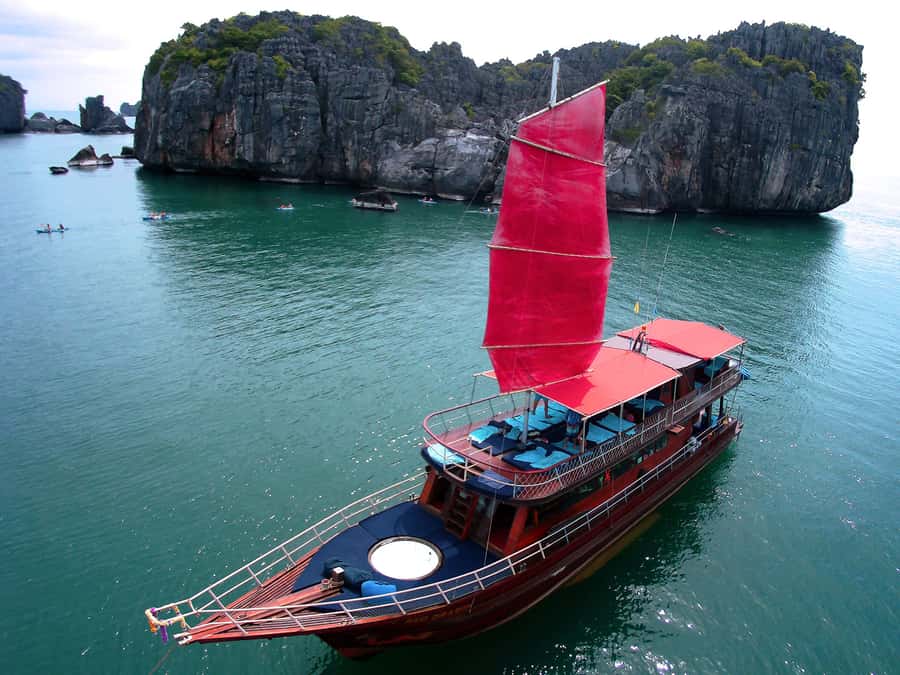 Mu Ko Ang Thong: Private Day Charter in Classic Thai Yacht - Key things you’ll notice on this Mu Ko Ang Thong private yacht charter