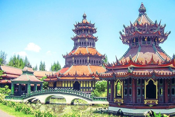 Muang Boran : Ancient City of Samut Prakan Tour from Bangkok - Entering the outdoor museum: scale models, originals, and antiques