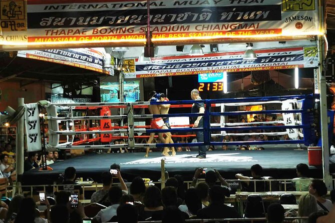 Muay Thai Match Thapae Boxing Stadium Ticket Chiang Mai - The Night’s Timeline: Gates at 8:00pm, Show Around 9:00pm