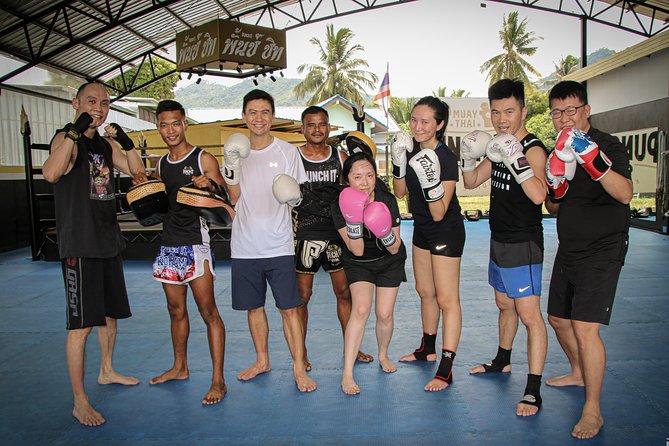 MuayThai Private Group - The gear situation: gloves and shin guards are included, wraps cost extra
