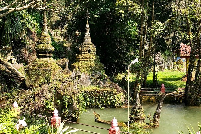No.1 Full-Day Chiang Mai Caving & Jungle Kayaking: Chiang Dao - Mae Ping River kayaking: bamboo jungle vibes, small rapids, and getting wet