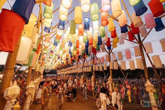 Official Ticket for Chiangmai CAD Khomloy Sky Lantern Festival - Launch time at 20:15: getting the most from your two lanterns