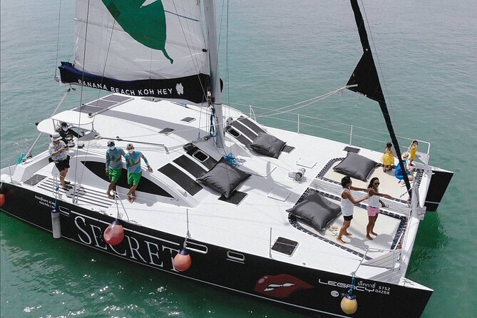 OMBRE Yacht Cruise to Racha & Coral Islands - Banana Beach (around midday): swim, sun, and buffet lunch
