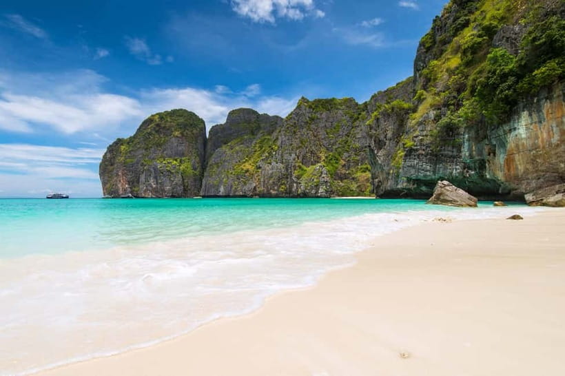One Day Phi Phi Island by speed boat ( Join ) - Bamboo Island: Powdery Sand and the Best “Chill” Moment