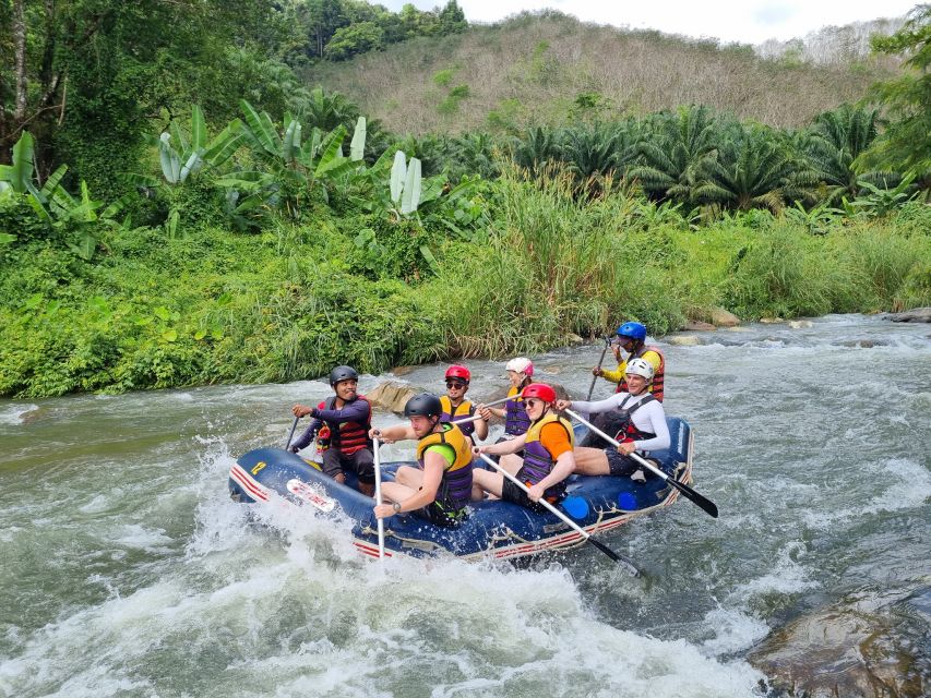 Pa Tong: Rainforest Day Trip with Cave, Rafting, ATV & Lunch - Lunch in the middle: tasty Thai food, portion varies
