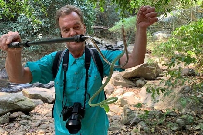 Pala U Waterfall in Kaeng Krachan Jungle with Private Guide from Hua Hin - Huay Mongkol Temple: the Luang Phor Tuad stop before the rainforest