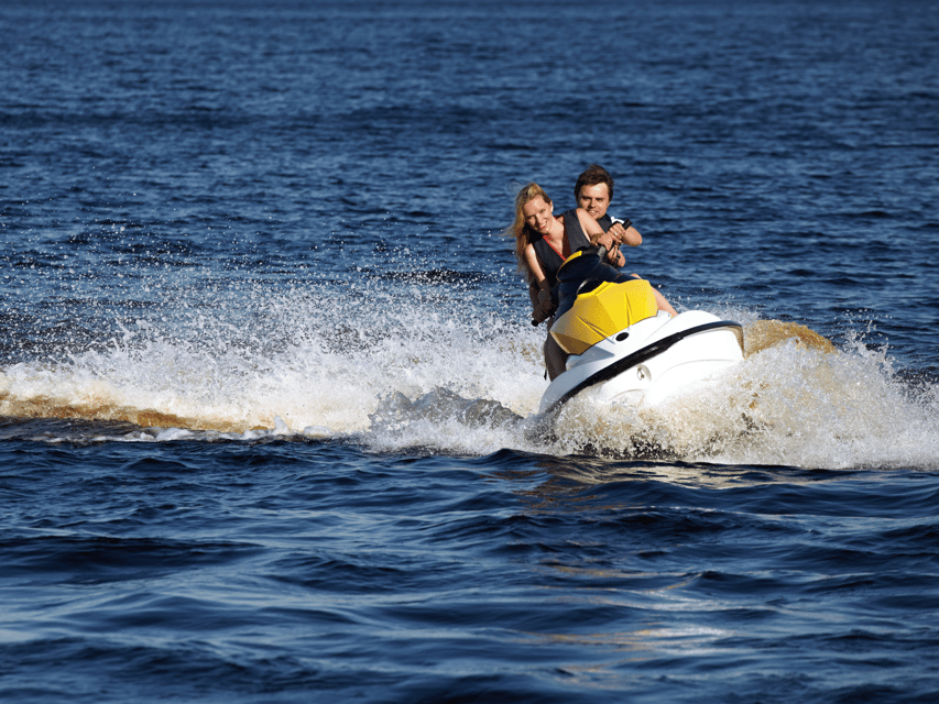 Pattaya Beach: Jet Ski Adventure - Views Over Pattaya: Coastline and Skyline at Sea Level