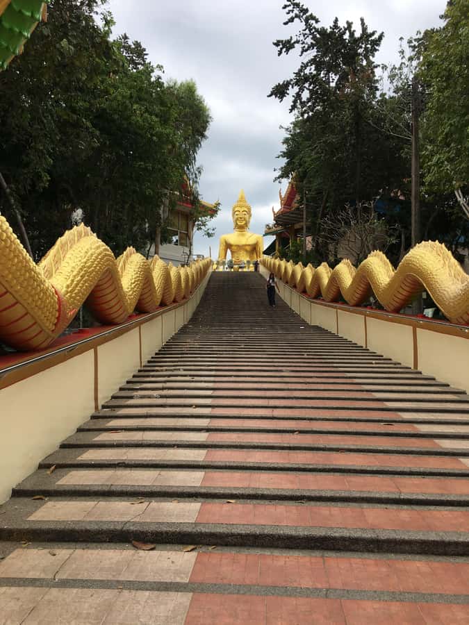 Pattaya: Checkout Temple Tour - Hotel pickup to Wat Phra Yai (Big Buddha): the easiest win
