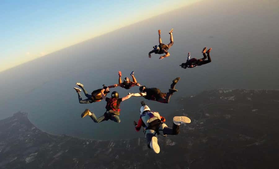 Pattaya: Dropzone Tandem Skydive Experience with Ocean Views - The 13,000-foot tandem jump with 360° ocean views