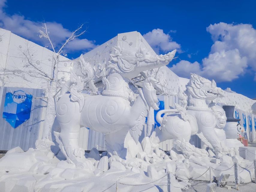 Pattaya: Frost Magical Ice of Siam Entry Ticket - The Snow Dome and the Ice Slide: Fast Fun, Short Sessions