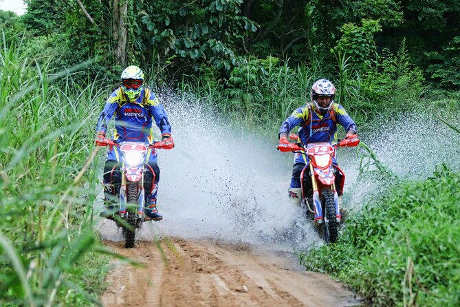 Pattaya Half Day Dirt Bike Tour - The Dirt Bike Trail Mix: Sand, Hills, Jungle Single-Track, and Water