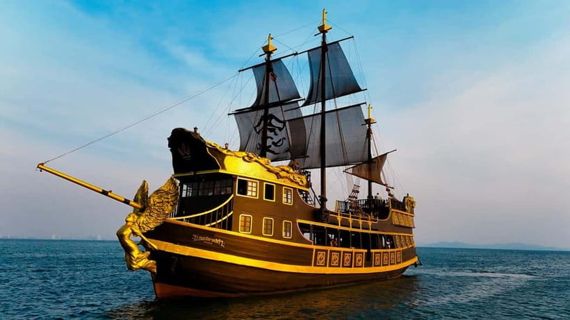 Pattaya: Koh Larn Pirate Cruise with Transfer & Activities - The Morning on Board: Afternoon Tea and a Full Day’s Momentum