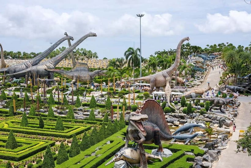 Pattaya: Nong Nooch Tropical Garden Ticket - Getting there and planning your day inside the park