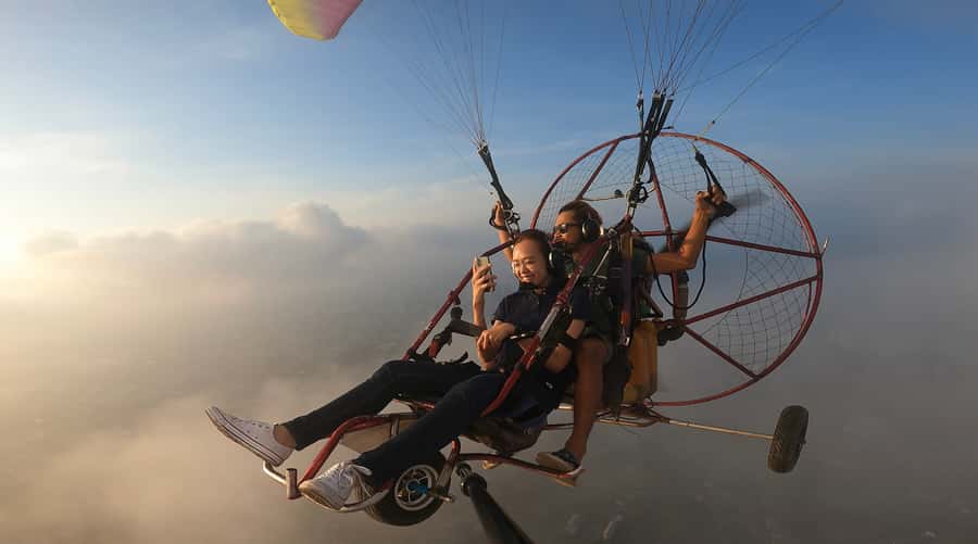 Pattaya: Paramotor Tour add Pickup Service by TSA Thailand - Video Packages: Turning Windy Moments Into Something You Can Keep